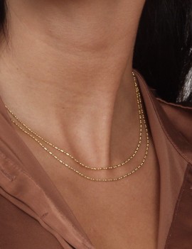 Necklace very thin stylized...