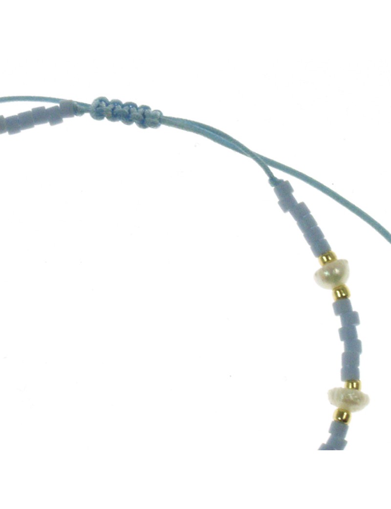 Bracelet Perles D'eau Douce Blanc - Bijou Fantaisie Femme/ado, Style Naturel Et élégant