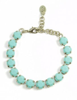 Bracelet cristaux turquoise