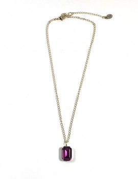 collier pendentif cristal