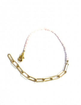Bracelet perles et maillons