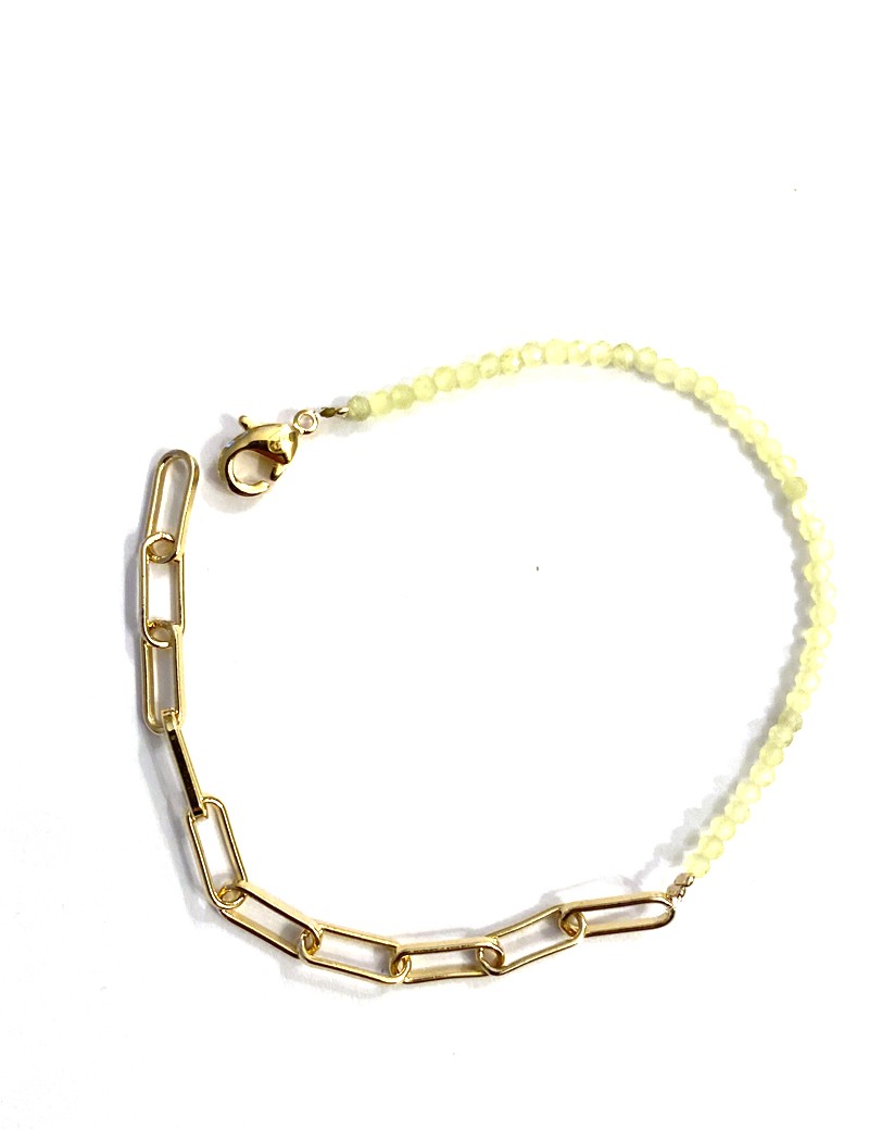 bracelet perles et maillons bracelet perles et maillons