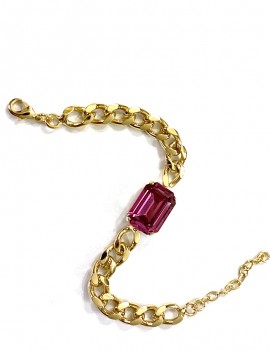 Bracelet chaîne gourmette...