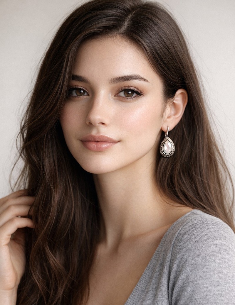 boucles d'oreilles cristaux reflets roses