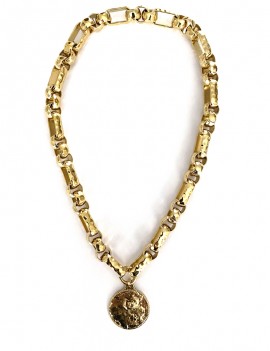 Collier maillons larges