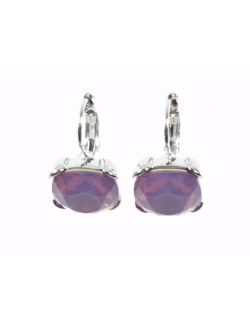 Boucles d'oreilles cristal