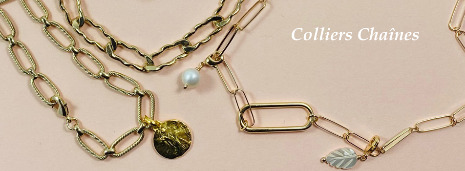 COLLIER CHAINE ET MEDAILLE